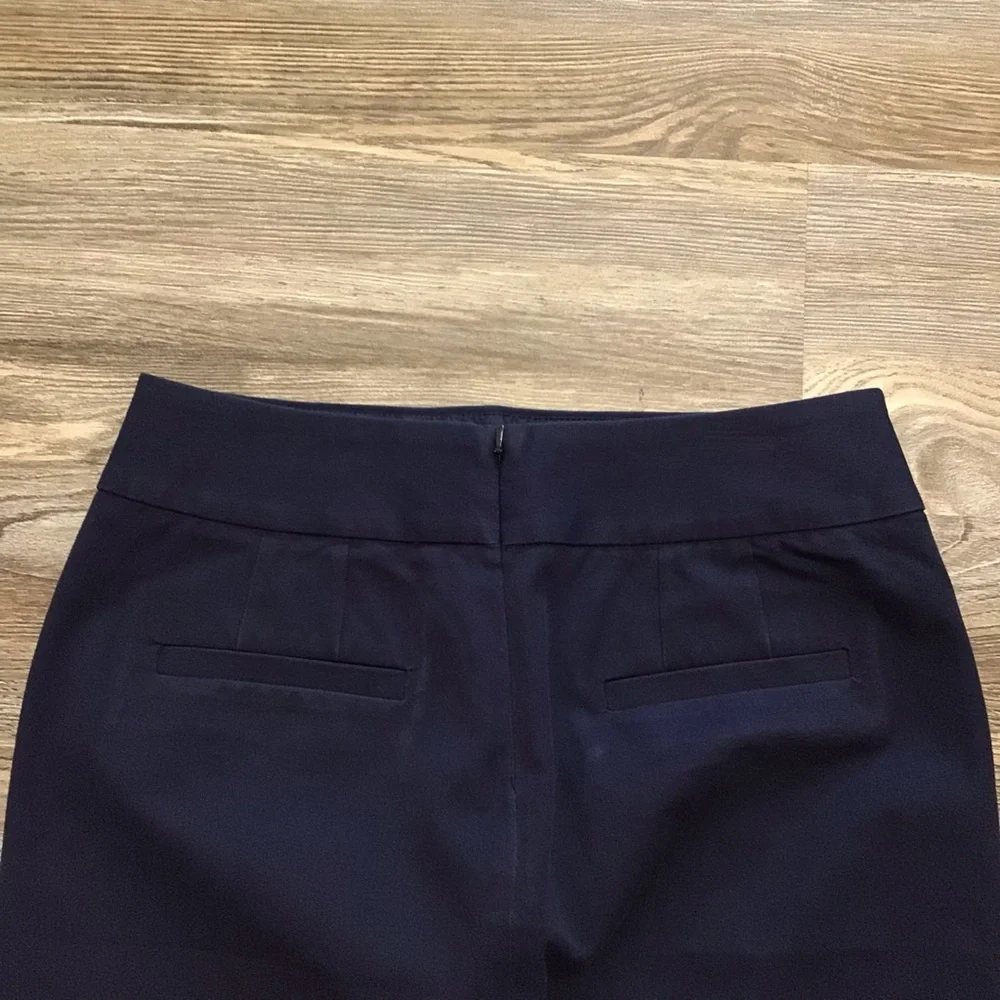 Banana Republic Blue Twill Straight Skirt 4